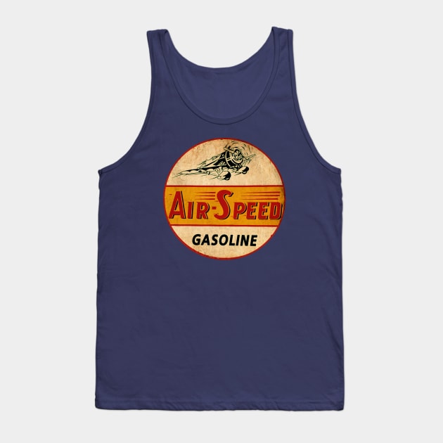 Air Speed Gas Tank Top by Midcenturydave